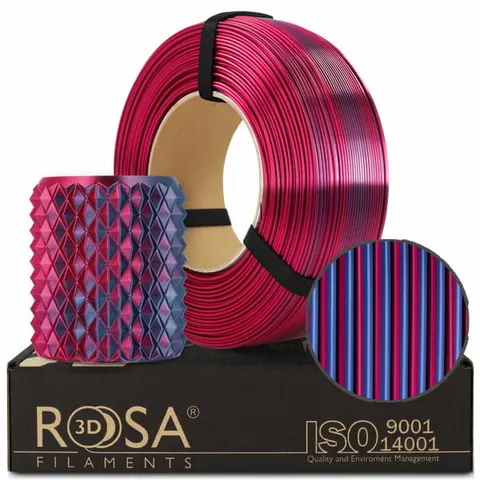 Filament ReFill PLA Magic Silk ROSA 3D 1.75mm Midnight City 1kg