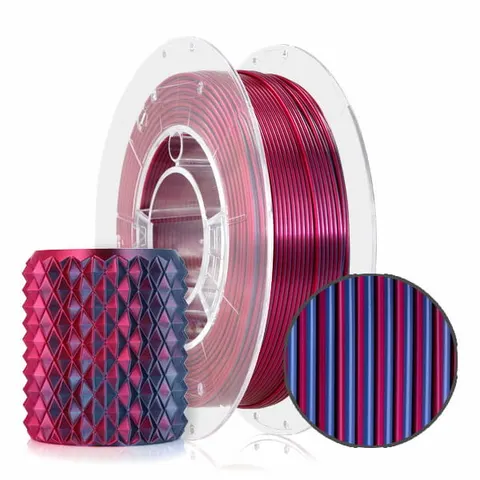 Filament PLA Magic Silk ROSA 3D 1.75mm Midnight City 0.3kg