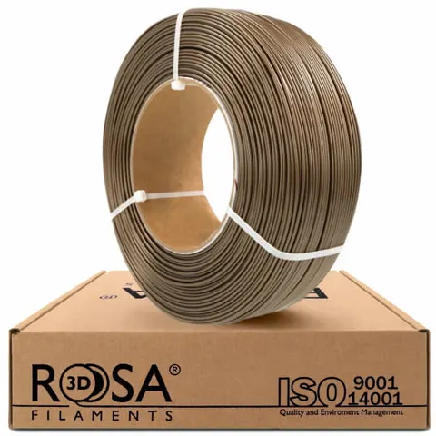 Filament ReFill PET-G Standard HS ROSA 3D 1.75mm Pearl Gold 1kg