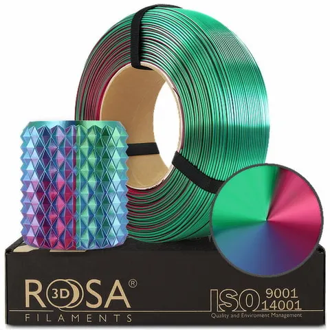 Filament ReFill PLA Magic Silk ROSA 3D 1.75mm Aurora 1kg
