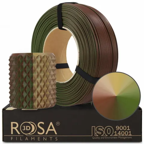 Filament ReFill PLA Magic Silk ROSA 3D 1.75mm Army 1kg