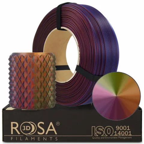 Filament ReFill PLA Magic Silk ROSA 3D 1.75mm Vintage Glass 1kg