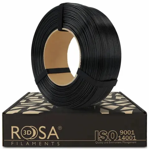 Filament ReFill PET-G HT ROSA 3D 1.75mm Black 1kg