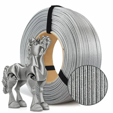 Filament ReFill PLA Galaxy ROSA 3D 1.75mm Brillant Silver 1kg