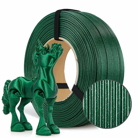 Filament ReFill PLA Galaxy ROSA 3D 1.75mm Emerald Green 1kg