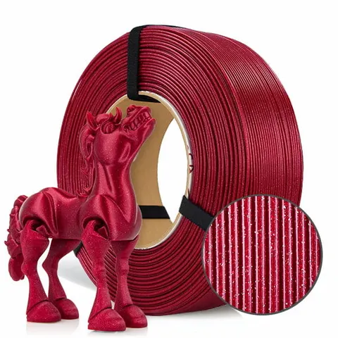 Filament ReFill PLA Galaxy ROSA 3D 1.75mm Red Wine 1kg