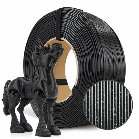 Filament ReFill PLA Galaxy ROSA 3D 1.75mm Black 1kg