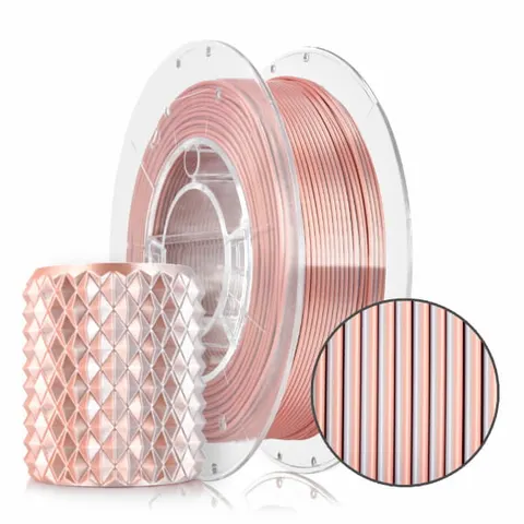 Filament PLA Magic Silk ROSA 3D 1.75mm Glamour 0.3kg