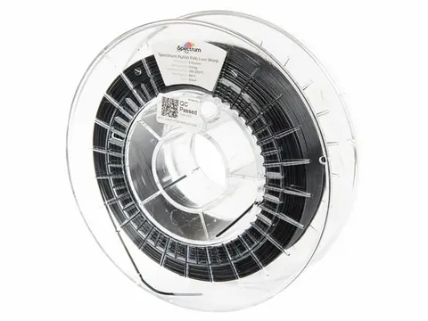 Filament Nylon PA6 Low Warp Spectrum 1.75mm Black 0.5kg