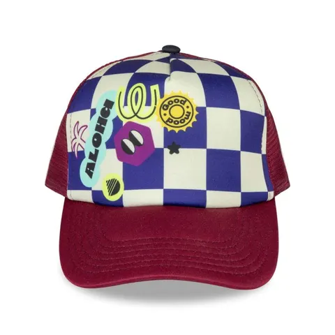 Czapka z daszkiem dla dorosłych i młodzieży Chessboard Large Cap DASHKI Cool Caps