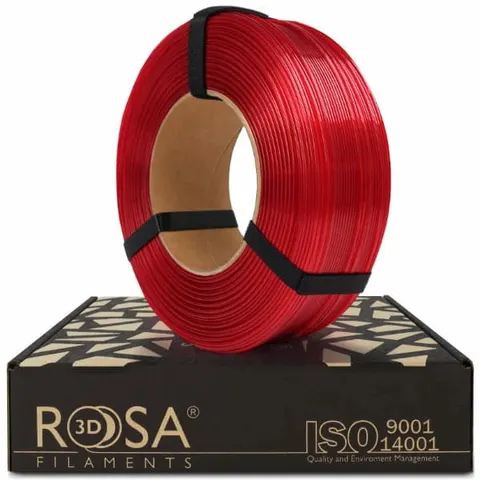 Filament ReFill PET-G Standard HS ROSA 3D 1.75mm Red Wine Tr. 1kg