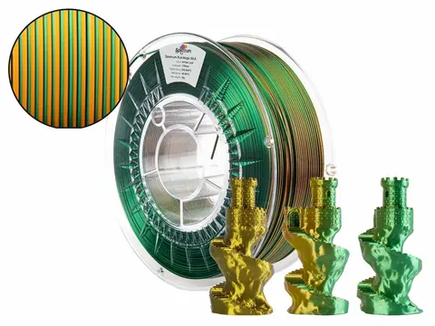 Filament PLA Magic Silk Spectrum 1.75mm Amber Leaf 1kg