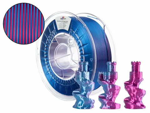 Filament PLA Magic Silk Spectrum 1.75mm Aurora Bloom 1kg