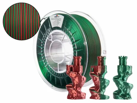 Filament PLA Magic Silk Spectrum 1.75mm Forest Flame 1kg