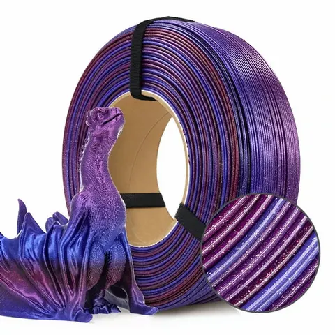 Filament ReFill PLA Galaxy Rainbow ROSA 3D 1.75mm Andromeda 1kg