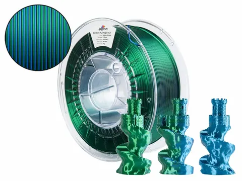 Filament PLA Magic Silk Spectrum 1.75mm Lagoon Breeze 1kg
