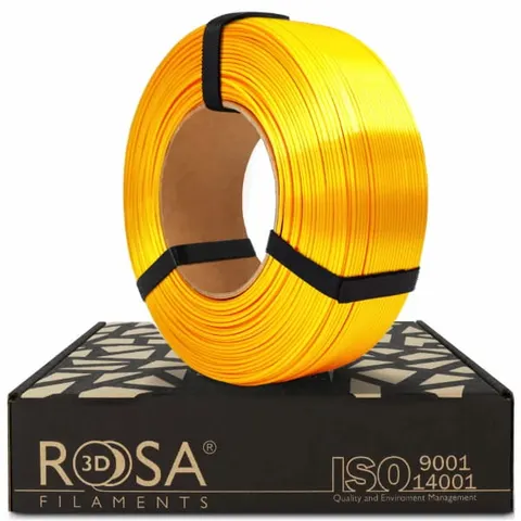 Filament ReFill PLA-Silk ROSA 3D 1.75mm Yellow 1kg