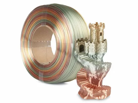 Filament ReFill PLA SILK Rainbow Spectrum 1.75mm Ancient 1kg