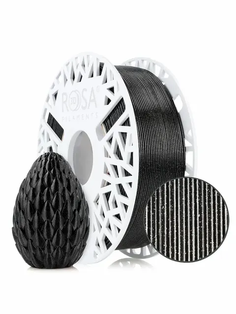Filament PET-G Galaxy HS ROSA 3D 1.75mm Black 1kg