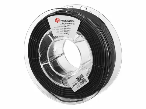 Filament Prografen PET-G Graphene Strong 1.75mm Jet Black 0.25kg
