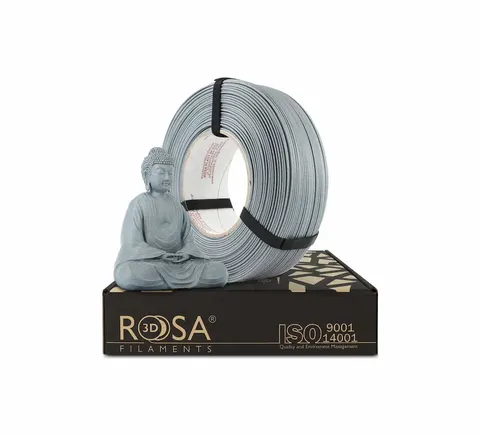 Filament ReFill PLA-CF Matt ROSA 3D 1.75mm Stone Cold Gray 1kg