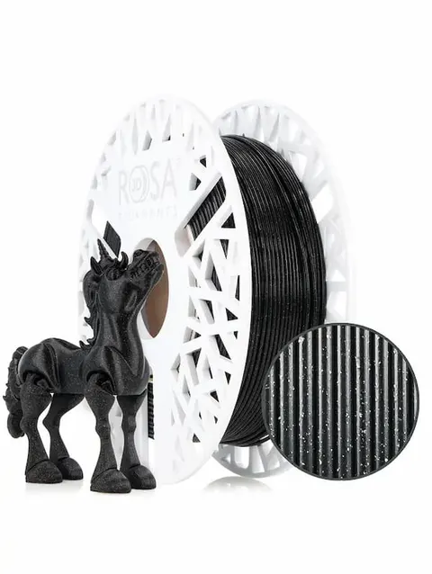 Filament PLA Galaxy ROSA 3D 1.75mm Black 0.5kg