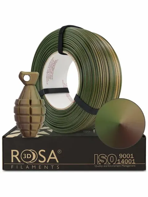 Filament ReFill PET-G Magic ROSA 3D 1.75mm Army 1kg