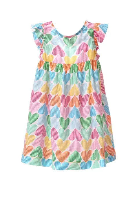 Sukienka Dziewczęca Agatha Ruiz de la Prada – Paski i Serca