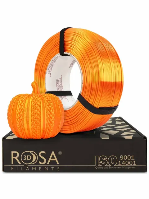 Filament ReFill PLA-Silk ROSA 3D 1.75mm Orange 1kg