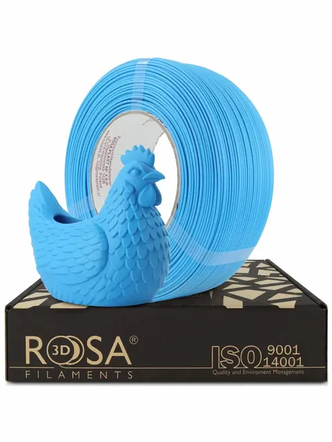 Filament ReFill PLA Speed Matt ROSA 3D 1.75mm Clear Blue 1kg