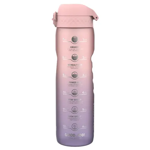 Butelka ION8 Motivator 1000 ml Gradient Periwinkle/Rose Quartz BPA Free I8RF1000PPRMOT