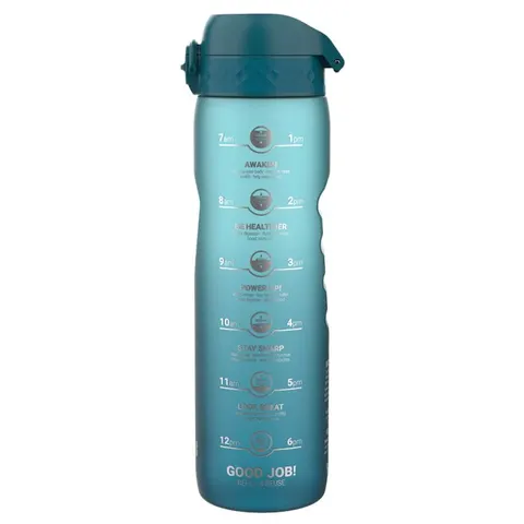 Butelka ION8 Motivator 1000 ml Gradient Deep Teal/Sonic Blue BPA Free I8RF1000PTBMOT