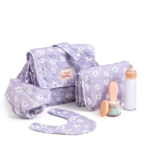 Torba z akcesoriami dla lalek Lilac Daisy 3 lata+ Tiny Harlow