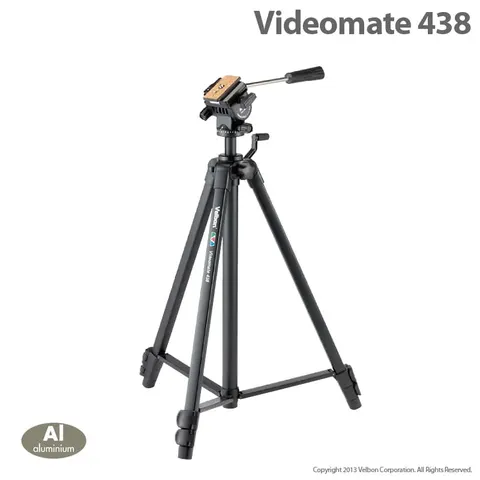 Statyw video Velbon Videomate 438 + Głowica
