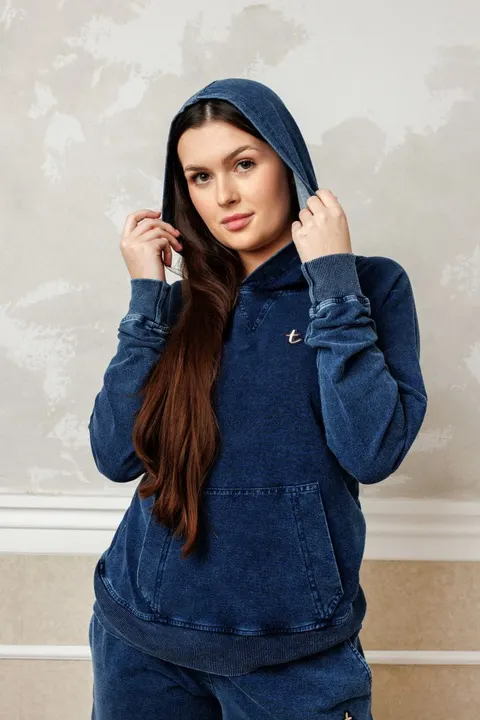 Bluza damska HOODIE jeans INDYGO