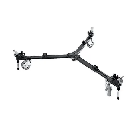 Podstawa na kółkach Manfrotto 127VS 76 mm z regulacją