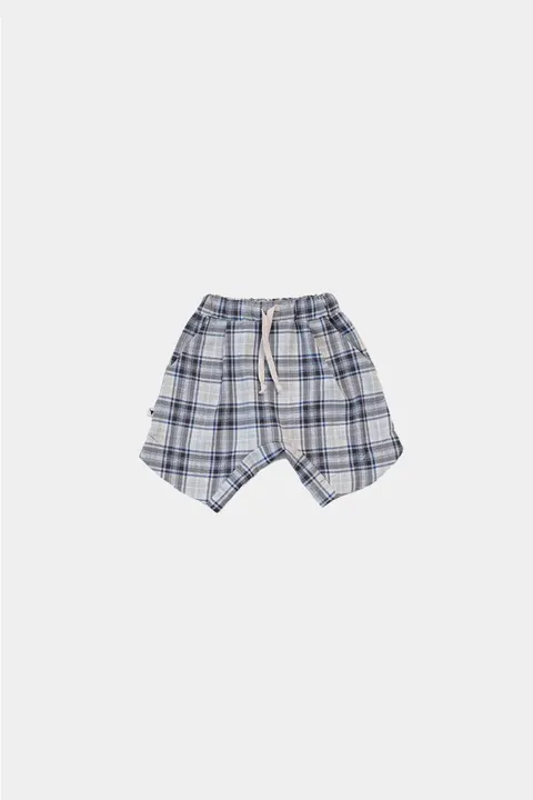 Szorty 205 CHECKED SHORTS blue/beige/graphite