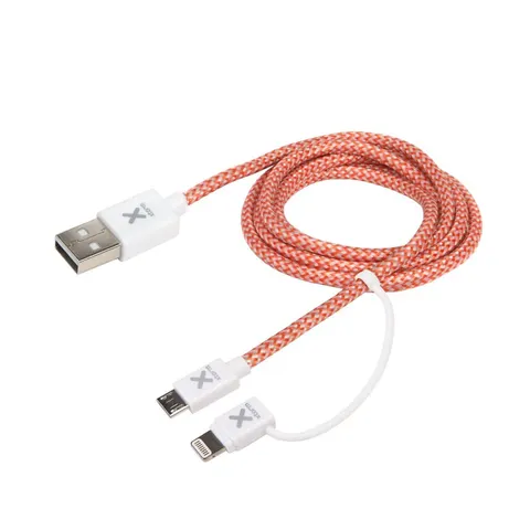Kabel dual USB i lightning Xtorm