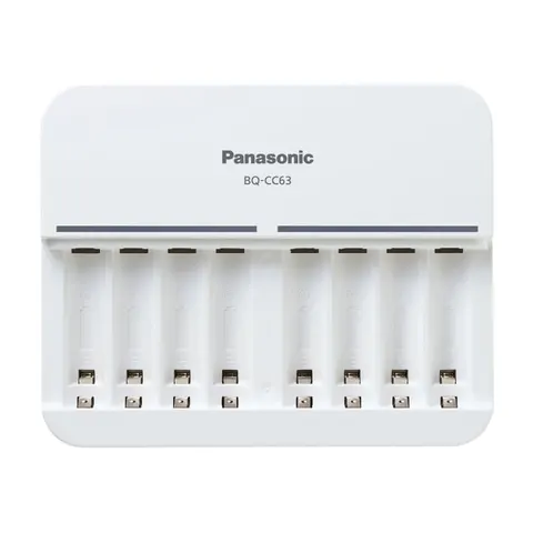 Ładowarka Panasonic BQ-CC63E na 8 akumulatorków