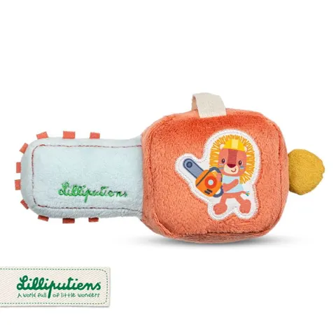 Grzechotka piła Lew Jack 3 m+ Lilliputiens 83597