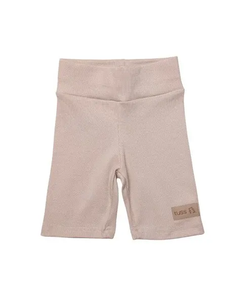 Kolarki prążkowane RIB beige