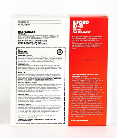 Wywoływacz filmu Ilford ID-11 1l
