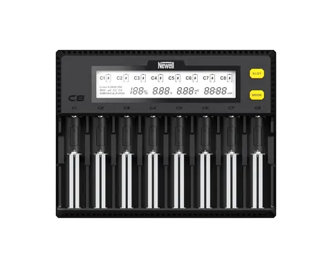 Ładowarka Newell Smart C8 do akumulatorów NiMH/Li-Ion
