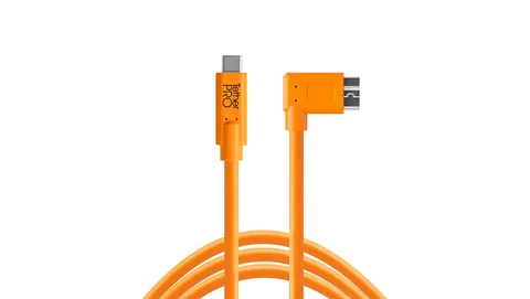 Kabel do tetheringu Tether Tools TetherPro USB-C na 3.0 Micro-B Right Angle