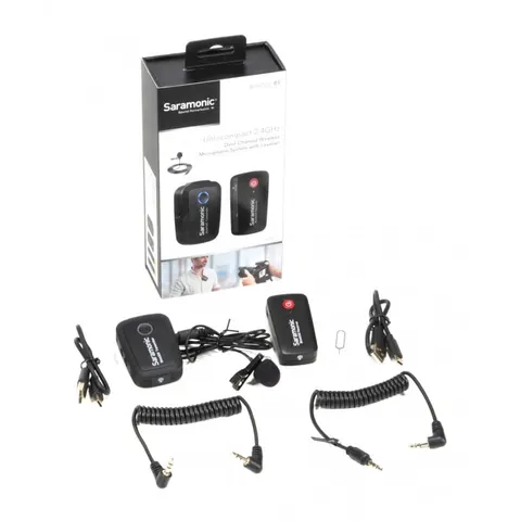 Zestaw bezprzewodowy audio Saramonic Blink 500 B1 (mini Jack)