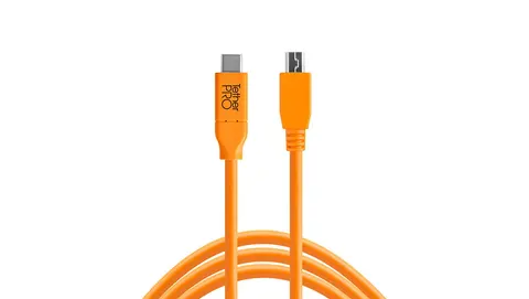 Kabel Tether Tools Pro USB-C 2.0 Micro B 4,6m