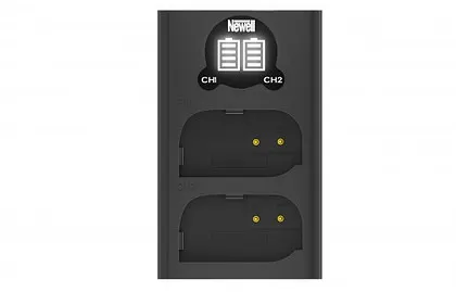 Ładowarka dwukanałowa Newell DL-USB-C do akumulatorów DMW-BLK22 Panasonic