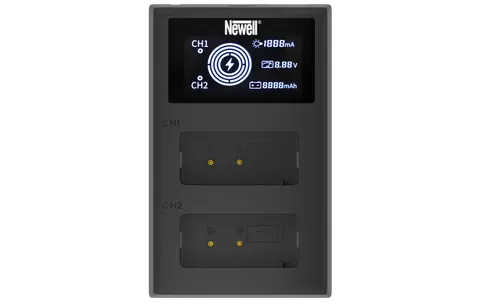 Ładowarka dwukanałowa Newell FDL-USB-C do akumulatorów LP-E17 Canon