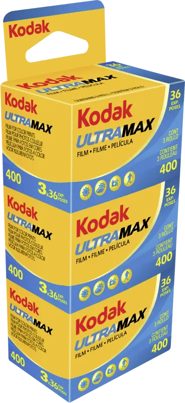 Film Kodak Ultramax 400 135/36 x3 kolorowy