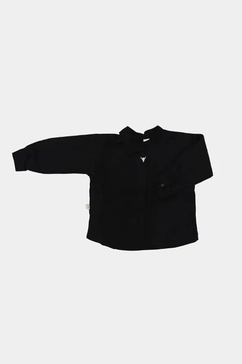 Koszula 423 LINEN SHIRT black